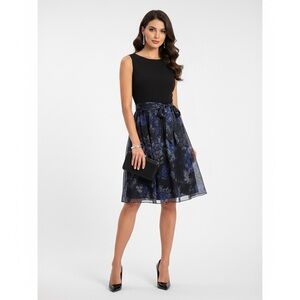 Eliza J Black Sleeveless Dress